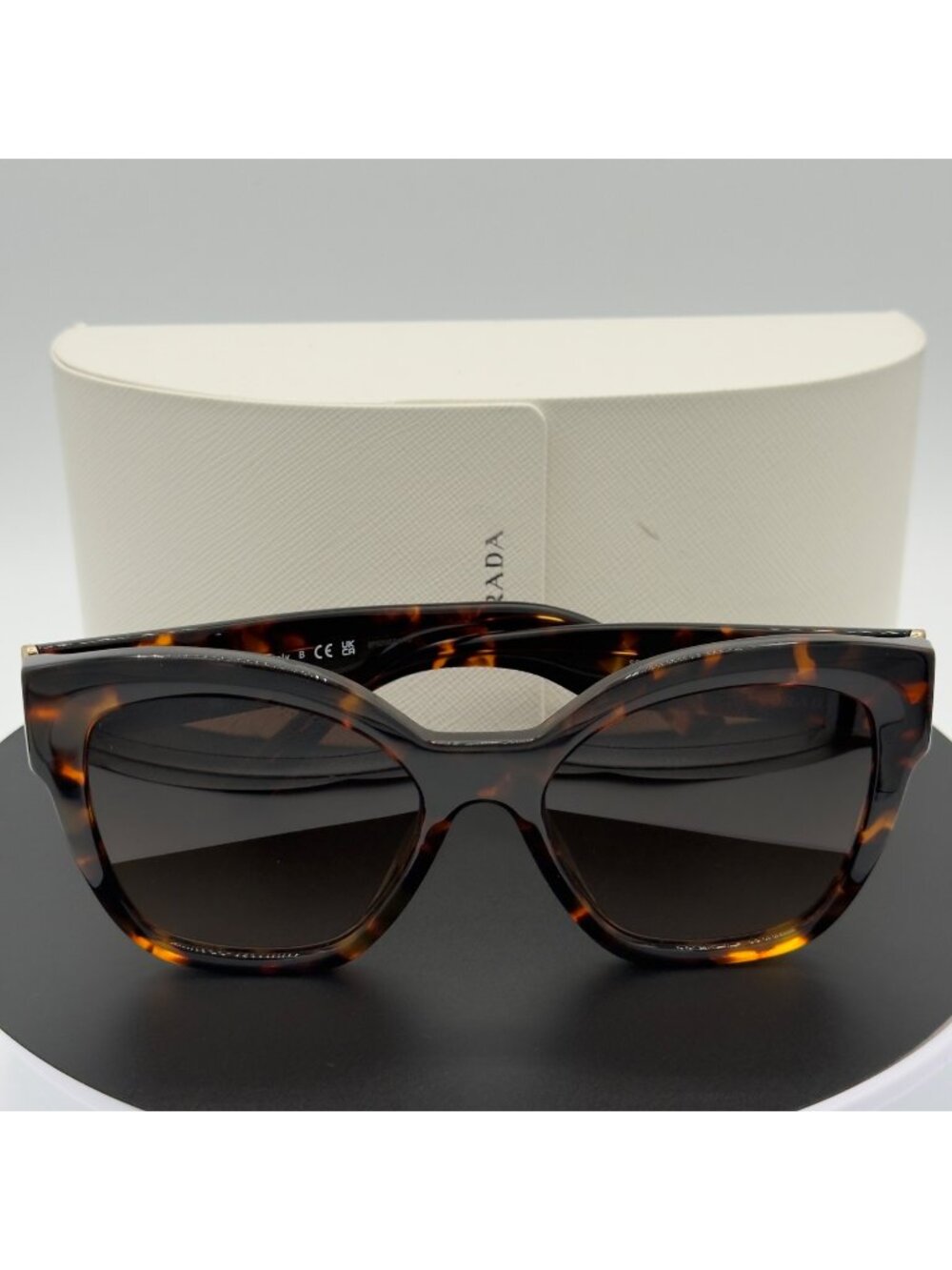 Prada PR17ZSF VAU6S1 Sunglasses Women Brown Tortoise 54 18 140 READ